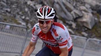 Jordi Simón en ple esforç durant el darrer Tour de Suïssa JORDI-SIMON.COM