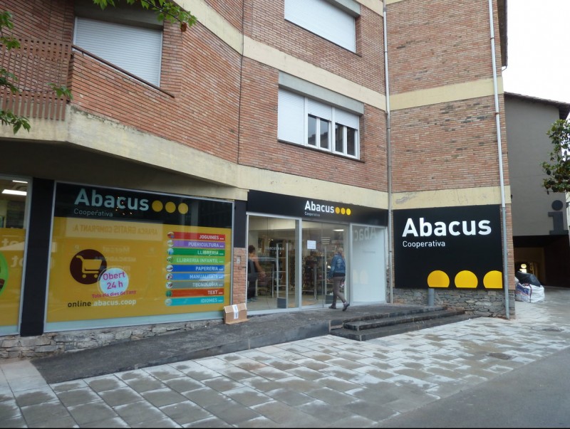 La botiga Abacus d'Olot que es va obrir a principi d'aquest mes de juny. JORDI CASAS