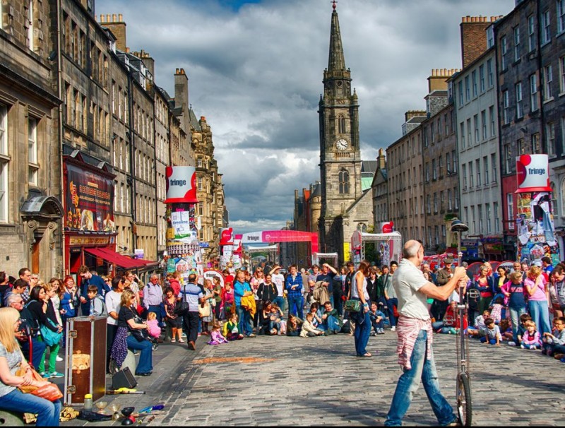 Every August, The Fringe turns Edinburgh into the capital of stage arts