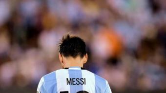 Messi, durant la final de la copa Amèrica AFP