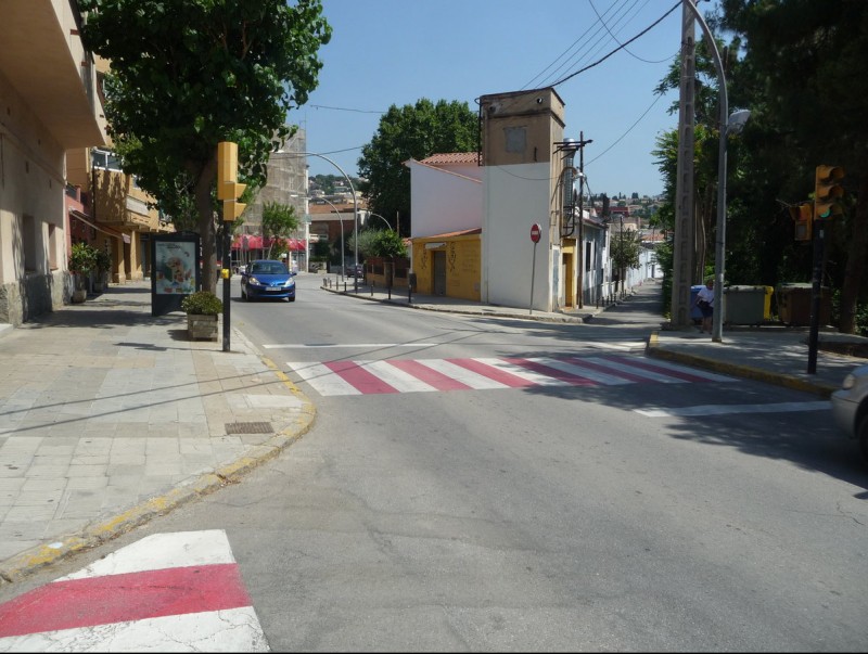 El carrer Ignasi de Bufalà, es una de les vies d'entrada a Vilassar de Dalt, i passarà a ser d'un sol sentit. LL.ARCAL