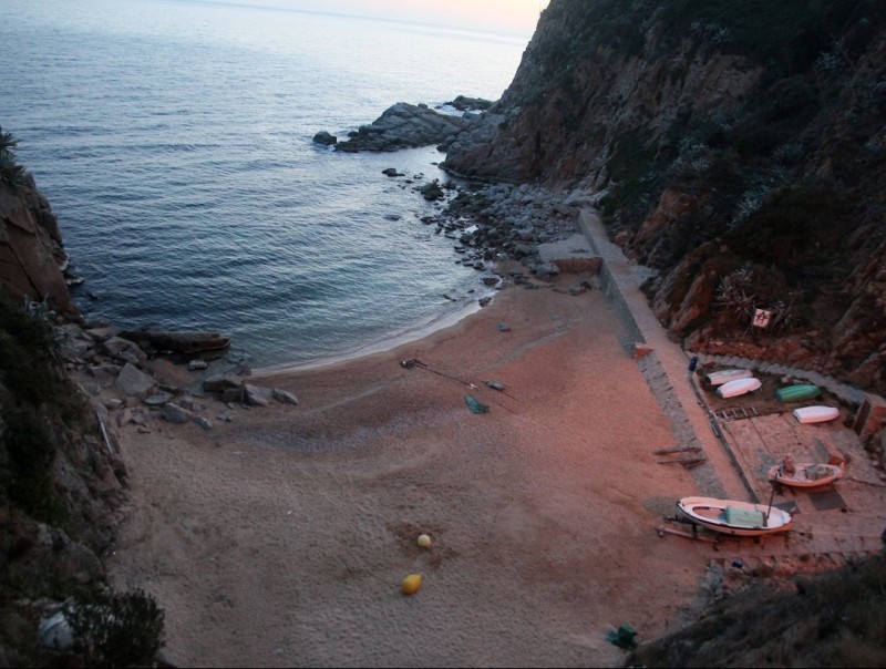 Una imatge del paratge d'Es Codolar de Tossa de Mar, l'any 2012. L'ajuntament ha recuperat la idea de construir-hi un port esportiu JOAN SABATER