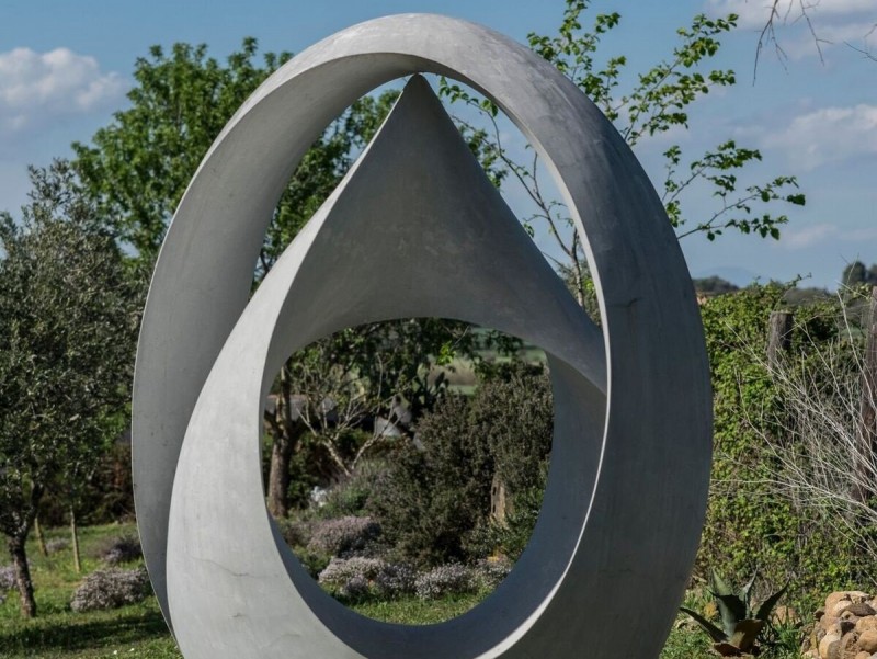 Una de les escultures del Parc dels Estanys ARXIU
