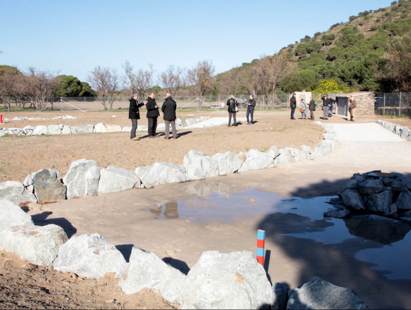 La planta de regeneració d'aigua del Port de la Selva, en una imatge d'arxiu JOAN SABATER