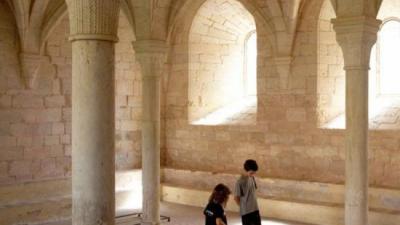 El dormitori del monestir acull l'exposició sobre Llull EPN