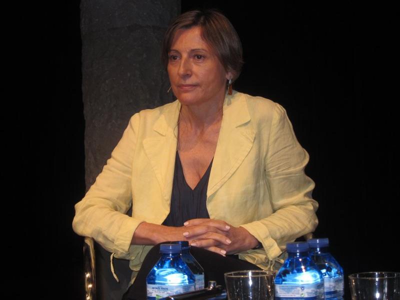 Carme Forcadell, presidenta del Parlament EP