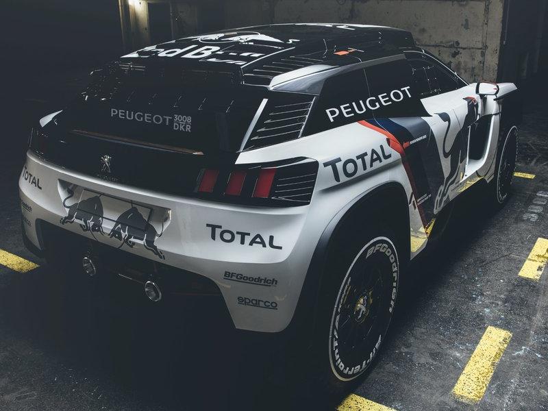 Peugeot té un cotxe nou per al Dakar RED BULL