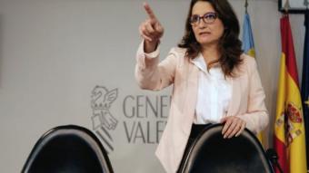 La vicepresidenta del govern valencià, Mónica Oltra. AGÈNCIES