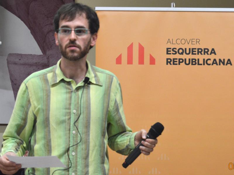 Josep Maria Flores, regidor del grup d'ERC a Alcover EPN