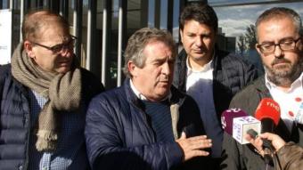 Els responsables polítics de l'Alt Camp i la Conca de Barberà han fet un balanç de la reunió amb Foment LAIA CASTELLS