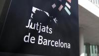 Indicació dels Jutjats de Barcelona a la Ciutat de la Justícia