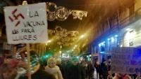 Manifestació antivacunes a Barcelona d’aquest gener passat