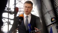 El vicepresident econòmic de la Comissió Europea, Valdis Dombrovskis