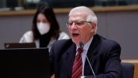 Josep Borrell, alt representant de política exterior, va respondre a eurodiputats catalans sobre l’acord militar