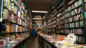 La llibreria Geli, en una imatge del 2019, quan va celebrar el 140è aniversari