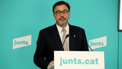 El portaveu de Junts, Josep Rius