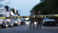 Dos policies a l’escola de primària d’Uvalde (Texas) on hi va haver el tiroteig