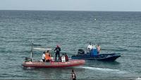 Equips de rescat marítim participen en la presumpta desaparició a Blanes.