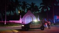 Autoritats policials a l’exterior de Mar-a-Lago, la residència de Trump a Florida