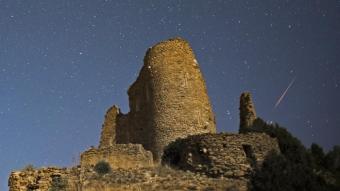Una estrella fugaç al castell d’Orcau a Isona