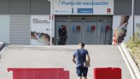 Punt de vacunació de l’hospital Isabel Zendal de Madrid contra la verola del mico