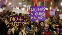 La manifestació a Barcelona va aplegar milers de dones