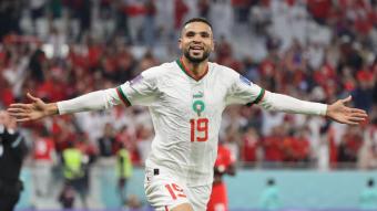 En-Nesyri, autor del segon gol, s’ha convertit en el primer jugador marroquí en marca a dos mundials.