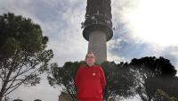 Sebas Parra al sector Torre Alfons XII el 2021