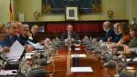 Ple del Consell General del Poder Judicial (CGPJ), presidit per Rafael Mozo, el novembre passat
