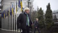 L’exprimer ministre britànic Boris Johnson en una visita recent a Kíiv