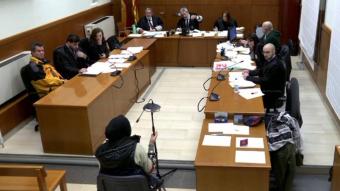 Imatge del judici a l’Audiència de Barcelona
