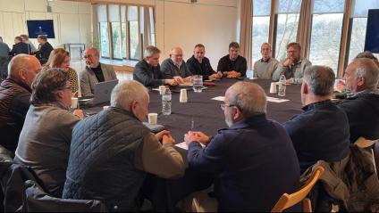 El secretari de governs locals es va reunir el 2 de març amb els alcaldes del Lluçanès