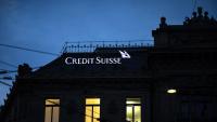 Façana de la seu central de Credit Suisse a Zuric