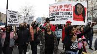 Protesta contra la brutalitat policial arran de la mort de Tyre Nichols, el gener passat a Atlanta