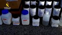 Substàncies químiques confiscades