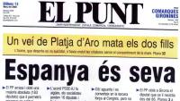 La portada del dia de les eleccions del 2000 i del doble crim i suïcidi a Platja d'Aro