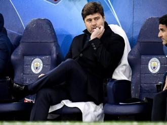 Pochettino en una imatge d’arxiu a la banqueta del PSG.