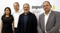 Els responsables de la coalició entre Junts i Impulsem a Lleida