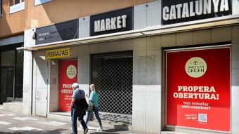Imatge del local on s’obrirà la tercera botiga d’Ametller Origen a Girona