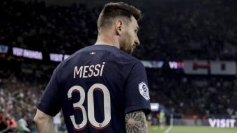 Leo Messi, en l’últim partit amb el PSG