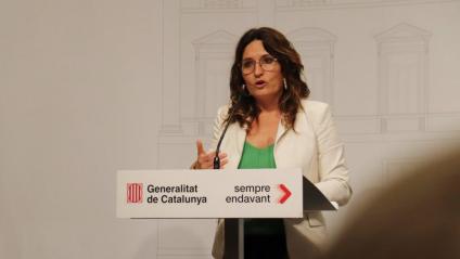 La consellera de la Presdiència, Laura Vilagrà