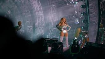 Beyoncé durant una actuació