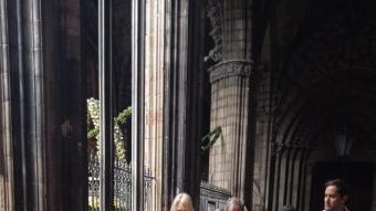 Una altra catifa a la catedral de Barcelona