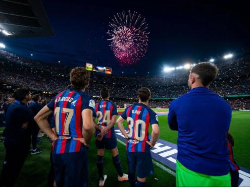 El curs passat es va acomiadar l’antic Camp Nou en un darrer partit en la lliga contra el Mallorca