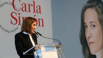 Carla Simón ha recollit a Sant Sebastià el premi Nacional del ministeri de Cultura