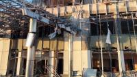 Un edifici danyat per un atac rus a la regió d’Odessa, al sud d’Ucraïna