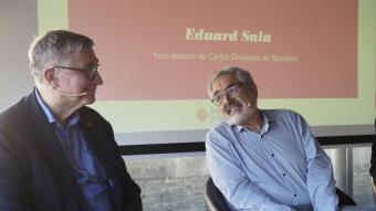 Eduard Sala substitueix Salvador Busquets a Càritas