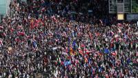 La manifestació dels opositors al govern ha aplegat un milió de persones, segons l'ajuntament de Varsòvia