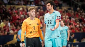 Gonzalo i Petrus van liderar la defensa del Barça
