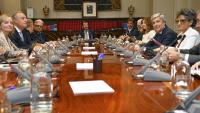 Reunió del Consell General del Poder Judicial, sota la presidència en funcions de Vicente Guilarte, el novembre passat